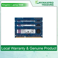 【READY STOCK】Kingston Laptop RAM 2GB / DDR2 / DDR3 / DDR3L / SODIMM / 800 / 1333 / 1600 / 6400 / 106