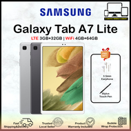 SAMSUNG Galaxy Tab A7 Lite (T220) | LTE 3GB+32GB | WiFi 4GB+64GB | 100% SAMSUNG Malaysia Product