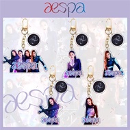 Kpop Aespa KARINA GISELLE WINTER NINGNING keychain Backpack bag decoration accessory