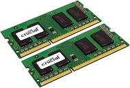 Crucial 16GB Kit (8GBx2) DDR3L 1600 MT/s (PC3L-12800) SODIMM 204-Pin Memory - CT2KIT102464BF160B