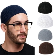 Topi Doa Muslim Lelaki Islam Serban India Arab Saudi Pakaian Islam Topi Knit Turki