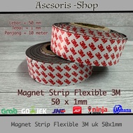 Magnet Flexible Magnet Strip3m Sticker3m 50mm x 1mm x 10meter IMPORT