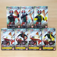 SHODO-X Kamen Rider 3 [7/SET] Ichigo Nigo Shocker Cyclone Fake BANDAI