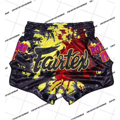 Top Hot New Fairtex Muay Thai Shorts - Rotting Fist Men MMA Sports Oversized Speed Drying Gym Octago
