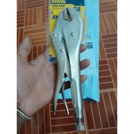 Irwin คีมล็อค VISE-GRIP 10R ขนาด 10" คีมล็อคปากตรง ของแท้ 100% วัสดุ Alloy Steel คุณภาพสูงจากอเมริกา