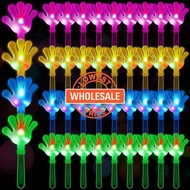 [Wholesale] Colorful LED Flash Clap Hands Clappers Props / Novelty Flashing Applause Toys / Glow Foa