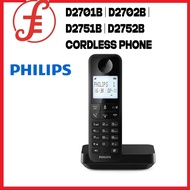 PHILIPS D1611B/90 (REPLACEMENT MODEL D2701B) HOME TELEPHONE DIGITAL CORDLESS PHONE