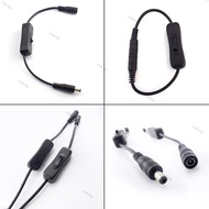 Inline 304 Switch On Off with Female to Male Power Supply Cable 5.5x2.1mm DC 5V 12V 24V Connector Ex