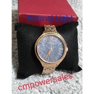 Original FOSSIL BQ-3290 Gold Tone Ladies Pre-loved Watch from the USA