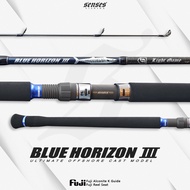 Senses Fishing Spinning Cast Blue Horizon III Rod Fuji Alconite K Guide Fuji DPS reel seat