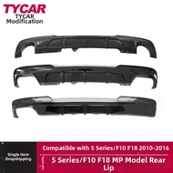 BONINGYU | BMW 5 Series F10 F18 MP Style Rear Bumper Quad Exhaust