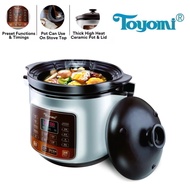 Toyomi 4.0L Micro-com High Heat Stew Cooker HH 6080