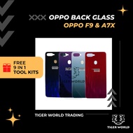 TigerWorld OPPO F9 Back glass/battery cover/battery housing/back cover battery housing
