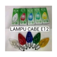 E12 chili bulb E12 colorful decorative bulb led light bulb