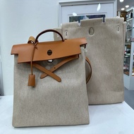 Hermes 愛馬仕 herbag39框B刻有鎖有鑰匙 替換袋在