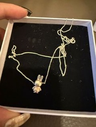 License to charm Miffy sterling silver necklace 純銀頸鏈