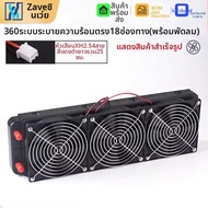 ZAVE | เรเดียเตอร์น้ำเย็นสำหรับ CPU และ GPU คอมพิวเตอร์