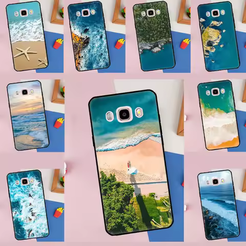 summer beach waves Case For Samsung Galaxy J4 J6 Plus J8 A6 A7 A8 A9 2018 A3 A5 J1 2016 J3 J5 J7 201