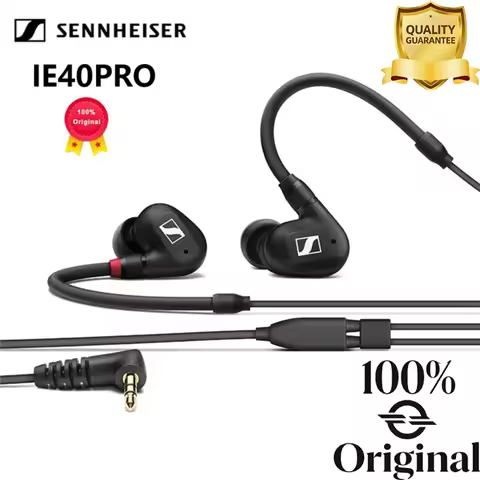 New Sennheiser IE40 PRO Wired Sports Earphones for Running Monitoring Earphones with Accurate Sound 