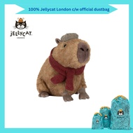 Authentic Jellycat Clyde Capybara Hipster Plushie