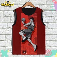 Slam Dunk Kids Singlet v6 Slam Dunk Anime Manga Kids Singlet 3D Printing For Ages 1-12 Years - WoodF