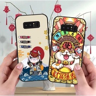 Samsung note 8 / note 9 Case Set Of Lucky Fortune Cat Tet Pictures