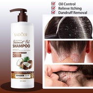 SADOER Nourishing Coconut Oil Dandruff Removal Shampoo kelemumur Rawat rambut kelemumur Kulit kepala gatal