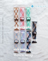 WOVEN STRAP IWATCH SERIES ( 1 - 8 ULTRA dan SE ) !! ALL SIZE READY ! NYLON STRAP IWATCH ! IWATCH ONL