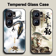 For iQOO Neo 9S Pro Tempered Glass Case For iQOO Neo 9Pro Glass Hard Back Cover iQOO Neo9 Shell For 