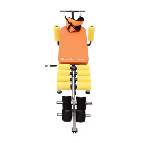 Inversion Table, Training Benches, Neck Stretcher, Heavy Duty Steel Frame 286.6lbs Capacity, PU Spon