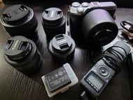 Canon M6 mark ii 連5支鏡頭