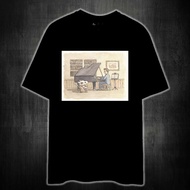 CUBONE AND PIANIST (POKEMON) Printed t shirt unisex 100% cotton