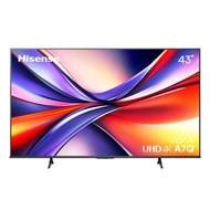 HISENSEทีวี A7Q สมาร์ททีวี 43 นิ้ว 4K VIDAA UHD LED รุ่น 43A7Q ปี 2025