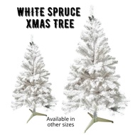 [SG Stock] Premium White Spruce Christmas Tree Xmas Decoration 5FT 6FT