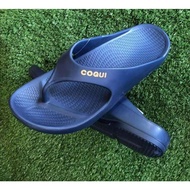 COQUI Unisex Flip Flop Recovery Sandal - Navy Blue