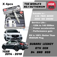 NGK Premium RX Spark Plug - Subaru Legacy 6th Gen B4 BN9 BS9 2.5L FB25 DOHC 16V ( Year 2014–2019 )