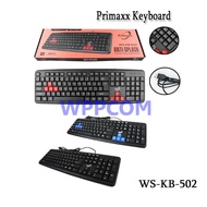 Primaxx Nubwo MD-TECH คีย์บอร์ด Keyboard USB รุ่น WS-KB-502 / GM-919 / NK-39 / NK-42 / NK-44 / KB-67