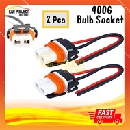 9006 Car Headlight Bulb Socket Soket Mentol - 2 PCS