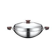 Buffalo牛頭牌FUNCTION II五層中式鑊連不銹鋼蓋40cm 570240C