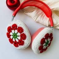 時尚紅色撞色 AirPod Max 保護套 索尼 XM5 頭戴式耳機保護套