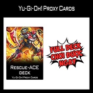 Yugioh - Rescue-ACE Deck - 1-Sided Print (60 Cards)