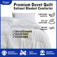 Soft Cotton Hotel Quilts Comforter Microfibre Blanket Duvet Quilt Insert Selimut Gebu Tebal Single /
