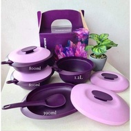 Tupperware Purple Royale Petit Serveware Set💜