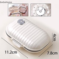 GOG  Pill Box Travel Mini Pill Box Lightweight 7 Compartment Medicine Pill Case Pill Box Medicine Organizer Medication Pill Organizer GO