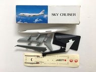 【罕有 Vintage】Japan Airlines JAL 日本航空 BOEING B747-400 1:425 飛機模型 Plastic Plane Model