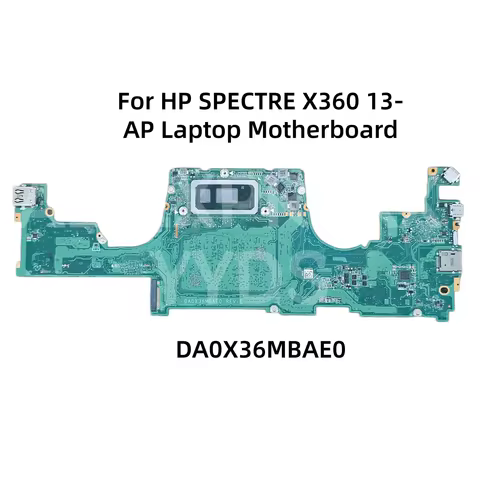 L37637-601 L37638-601 For HP SPECTRE X360 13-AP Laptop Motherboard DA0X36MBAE0