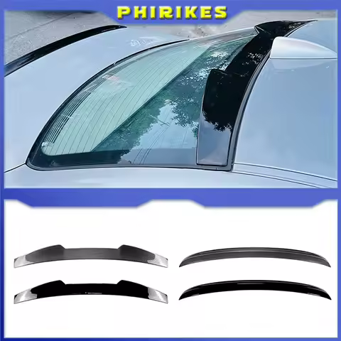 For Bmw E60 520i 530i 535i 540i 550i M5 2004-2010 M4 Style Car Rear Spoiler Cap Rear Trunk Roof Boot