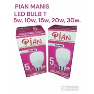 PIAN Lamp LED BULB T 5w, 10w, 15w, 20w, 30w