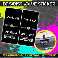 DT SWISS VALVE STICKER FOR 25mm TO 50mm Size