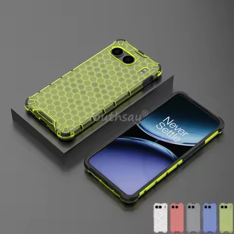 Honeycomb Shockproof For Oneplus Nord 4 Case Armor Oneplus Nord 4 Cover TPU Translucent Protect Phon